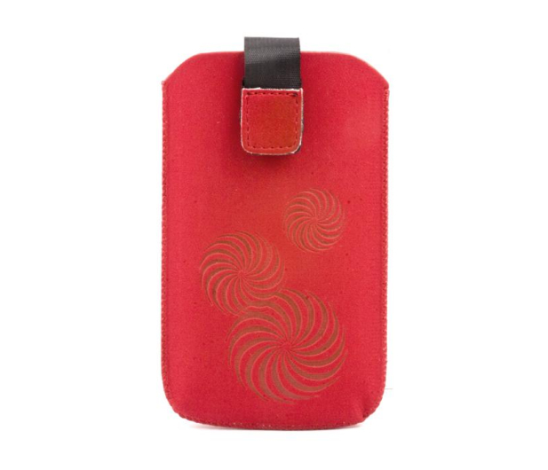 Etui Slim Up Spirala uniwersalne XL czerwone - 1449701 - zdjęcie 2